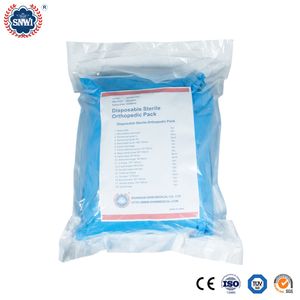 OEM Customized Medical Disposable Sterile Orthopaedic Surgical Drape with Gowns Universal General Surgical Pack with CE ISO