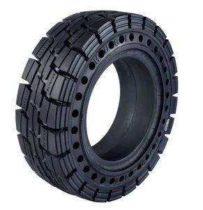 Premium 3-Stage Rubber Forklift Solid Tire Resilient Tyre 28X9-15