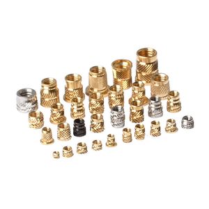 Knurled Plastic Brass Insert Nut Brass Mold-in Blind Threaded Inserts Fittings