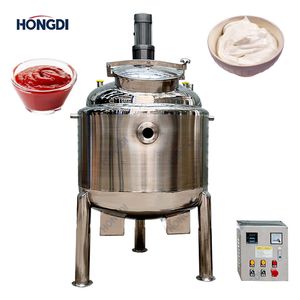 304 Stainless Steel Vacuum Emulsifying Mixer for Liquid, Cream, and Paste Manufacturing