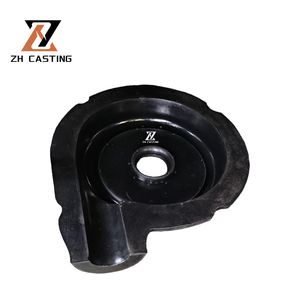 Slurry Pump Rubber Volute Casting Rubber Impeller Liner Rubber Frame Plate Liner Throatbush