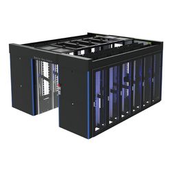 19 Inch Data Center with 42u Network Cabinet 45u Server Rack Hot Cold Aisle Containment Solution with Automatic Sliding Door