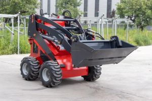 Mini Skid Steer Loader Attachment with Track to Skid Steer