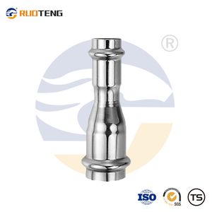[Ruoteng] Press Fitting Stainless Steel SS304 316L Industrial Press Concentric Reducer Connector