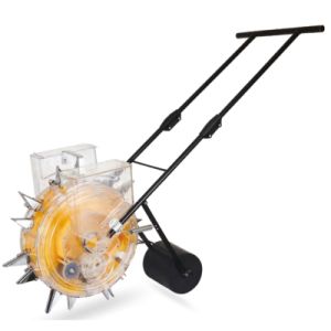 Portable Double Rows Manual Vegetable Peanut Mung Bean Soybean Planter Machine Onion Maize Corn Wheat Hand Push Seeder