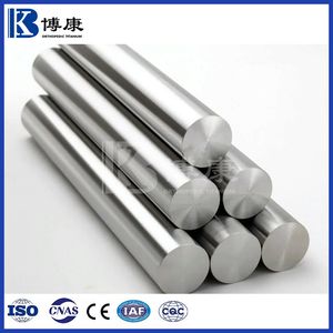 Industrial Grade Titanium Gr5 Alloy Rod and Round Bar for CNC Machining