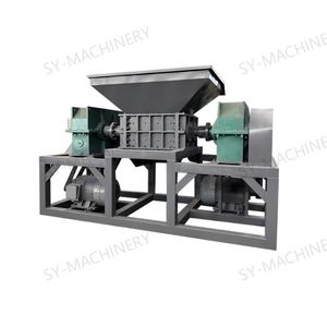 Compact Highly Effective Waste Plastic Wood Shredder for Efficient Recycling