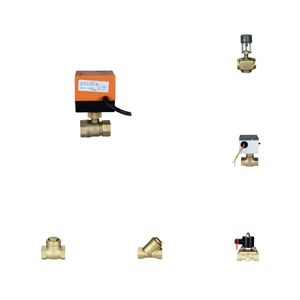 Premium Brass Valve Set: Ball, Control, Gate, Gas & Solenoid Options