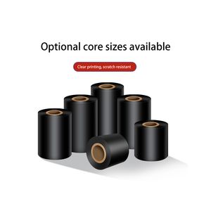 110mm 300m Thermal Transfer Ribbon Perfectly Compatible with Zebra Desktop Barcode Label Printer Ribbon