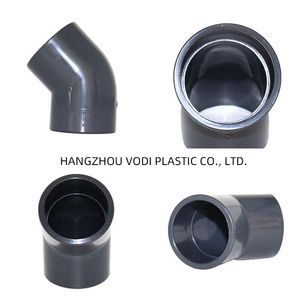 CPVC 45 Degree Elbow Connector Water Pipe System Fitting DIN Standard