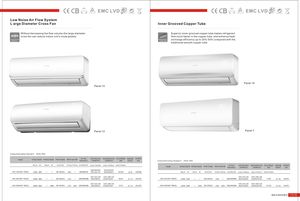 Split Inverter Portable R410A-T1 9K 12K 18K 24K Air Conditioners