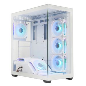 New Design Gaming Computer Case Competitive Price 3 Sides Tempered Glass Gamer PC Case ATX PC Cabinet