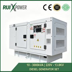 Genuine Baudouin 20kVA 16kw Silent Diesel Power Genset