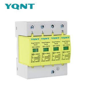 Photovoltaic Surge Arrester DC /Lightning Arrestor Electrical Equipment DIN Rail /SPD for Solar System PV Protector Arrester Anti Petir Surge Protective Device