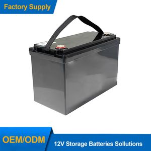 OEM 12V 12.8V 100ah LiFePO4 Battery Packs - Bluetooth APP Monitor for RV Camping off-Grid Energy Storage & Emergency Power Supply