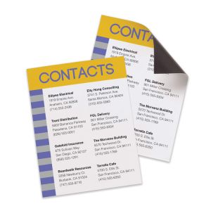Magnetic Inkjet Paper Rubber Advertise Printable Magnetic Sheets