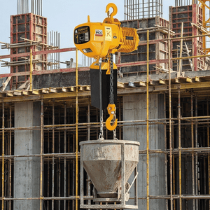 Whd5 Series Three Phase Electric Chain Hoist with Manual Trolley (0.5t-5t)