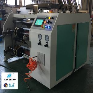 Mini Hot Stamping Foil Slitting Machine Foil Rewinder
