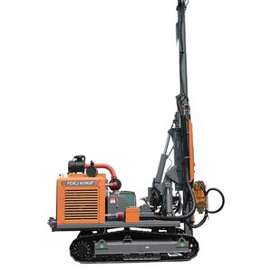 Solar Powered Pile Drilling Rig Hydraulic DTH & Spiral Drill Combo for Foundation/Solar Farm/Mining