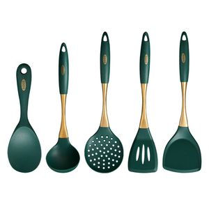 Premium Non-Stick Silicone Kitchen Utensil Tool Set for Professional Home Cooking