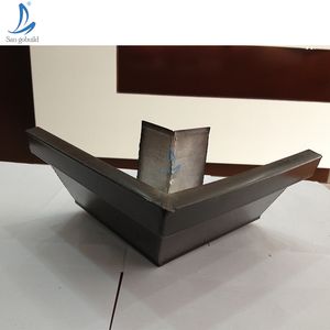 Sangobuild Aluminum Alloy Building Materials Factory Price Rain Gutters Aluminium Pipe