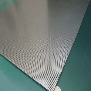 Stainless Steel 304 Micro Perforated Metal Mesh 0.5mm Hole Diameter for Food Processing