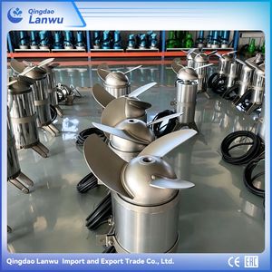 Stainless Steel Submersible Stamping Mixer for Water Treatment Plant