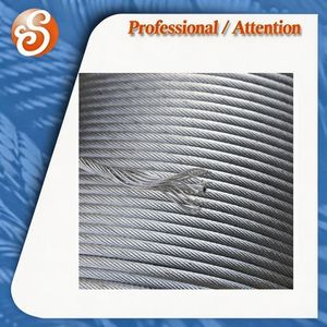 Premium Stainless Steel Elevator Wire Rope with Durable Galvanized Coating