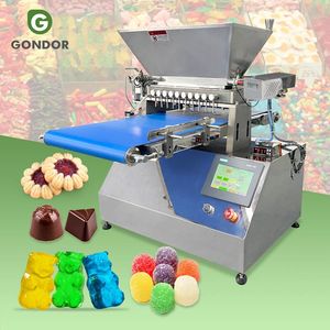 Manual vitamin Bonbon Lollipop Production Equipment Table Gummy Chocolate Make Small Candy Deposit Machine