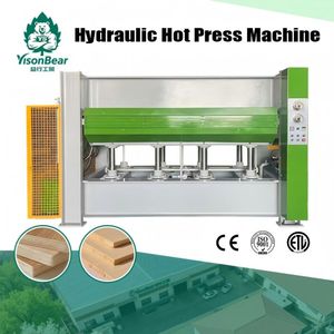100 Ton Automatic Heated Hydraulic Motor Press Hot Press Door Press Machine