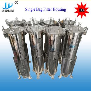 Stainless Steel Single Bag Filter Housing for Chemical Industry