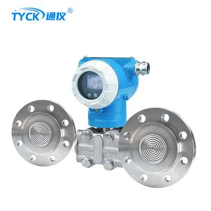 Customized Anti-Corrosion Diaphragm Type Double Flange Liquid Level Transmitter Differential Pressure and Level Gauge