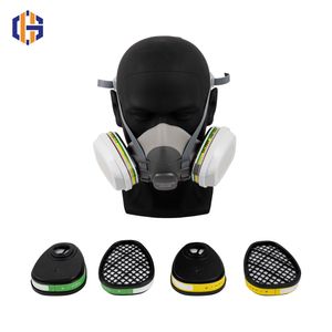 Half Face Mask Half Face Respiratory Protection Protective Respirator