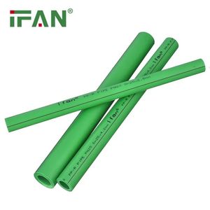 Ifan Plumbing PPR Pipe Red Line Plastic Material Green PPR Pipe