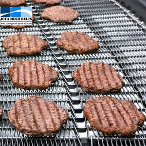 High Quality Custom Size 304 316 316L Stainless Steel Chain Link Spiral Wire Mesh Oven Baking Conveyor Belt Food Grade