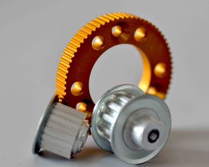 Annilte Aluminum /Steel Timing Belt Pulley Mxl XL L H Xh Xxh T2.5 T5 T10 At5 At10 S2m S3m S5m Sc45 Carbon Steel Taper Bore Timing Belt Pulley