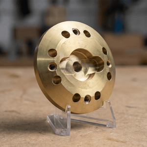 OEM Bronze Flanged Crusher Lock Nut for Mining Machinery Construction Equipment Vessel Parts Sand Gravity Casting Brass Copper Bronze Wear Resistant Parts