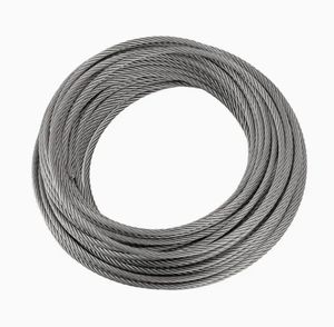 Factory 7*7 7*19 Galvanized Steel Wire Rope 6mm-40mm Q235 Q345 Q195