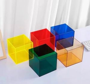 High Quality 100 % Acrylic Panel Acrylic Custom Gift Box