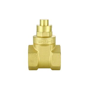 Brass Threaded Valves Collection: Gate & Control Valves for Plumbing, HVAC, and Fluid Systems