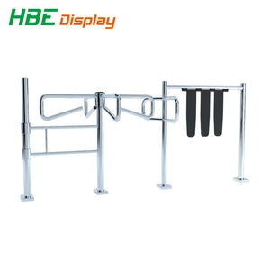 Supermarket Indoor Automatic Access Control System Turnstiles Door for Entrance Exit