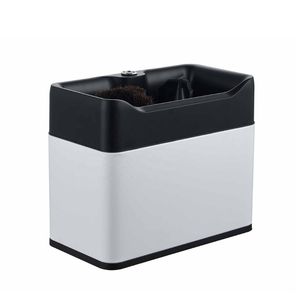 Factory Direct Commercial Espresso Coffee Portafilter Cleaner Machine Electric Automatic Cleaning Knock Box Accessories