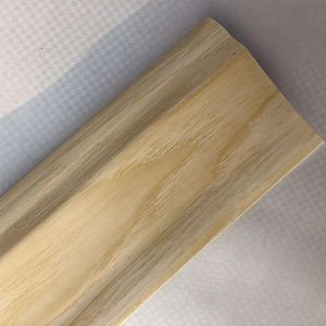 Cheap Highly Durable Finished White Wall Flooring Vinyl Skirting Board