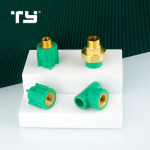 Popular Creep Rupture Life Standard Manufacture Cheap Price PPR/Plastic Female Brass Tee Pipe Fitting
