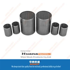 304 316 316L Round Stainless Steel Perforated Tube Filter/Perforated Pipe