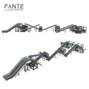Used Tire Recycling Production Line Waste Rubber Recycling Plant for Tire Granule and Powder Production