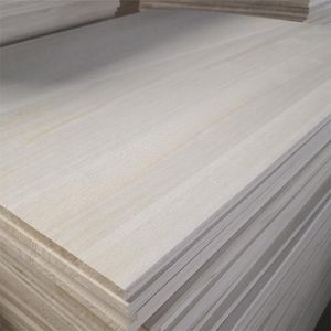 Wholesale Custom Size Paulownia Wood Manufacture Paulownia Edge Glue Board Furniture Panel Paulownia Solid Wood Price M3