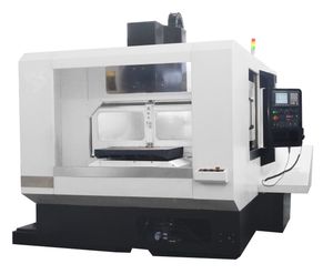 High-Accuracy Pallet Changer Vertical Machining Center CNC Double Worktable Vmc