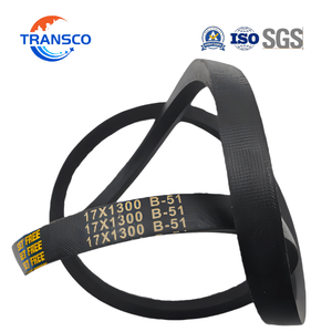 A B C Model Industrial Rubber Classical Narrow Wedge Wrapped V Belt