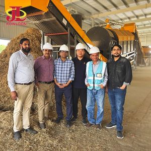 Agricultural Straw Bales Crushing Line Biomass Shredder Crusher